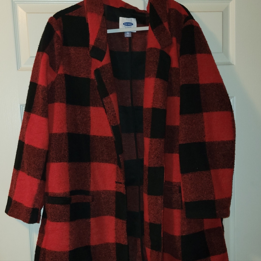 Plaid Women's Coat